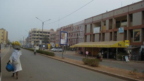 Strassenszene in Burkina Faso